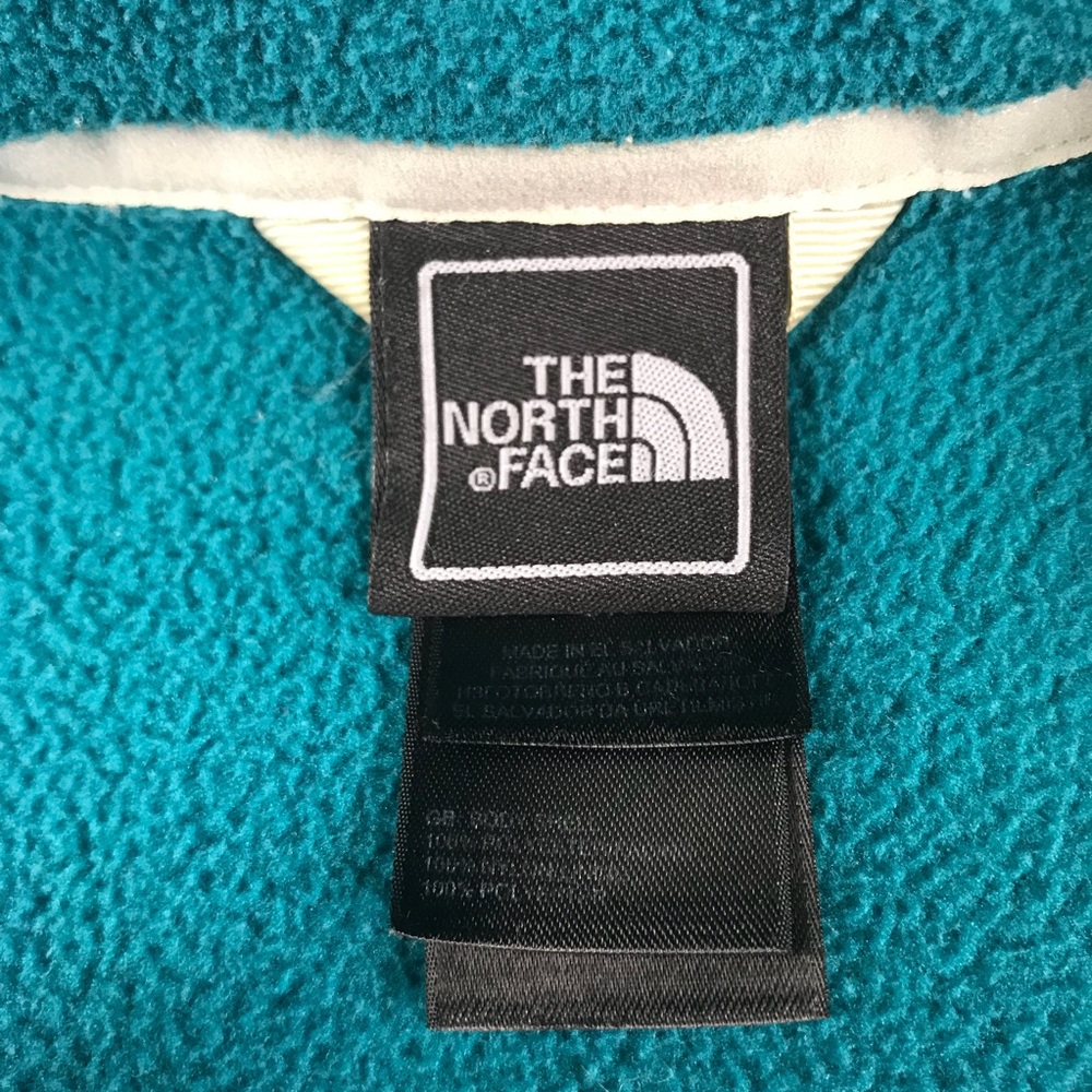 The North Face Women’s Fleece Jacket Small Green - Picture 4 of 8